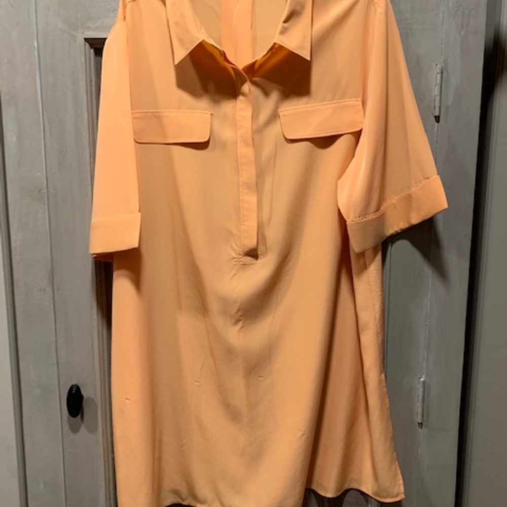 Chico's Short-Sleeve Polyester Tunic